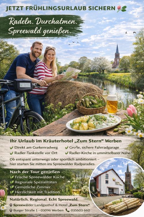 Frühlingsangebot Hotel Spreewald