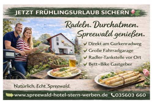 Frühlingsangebot Hotel Spreewald