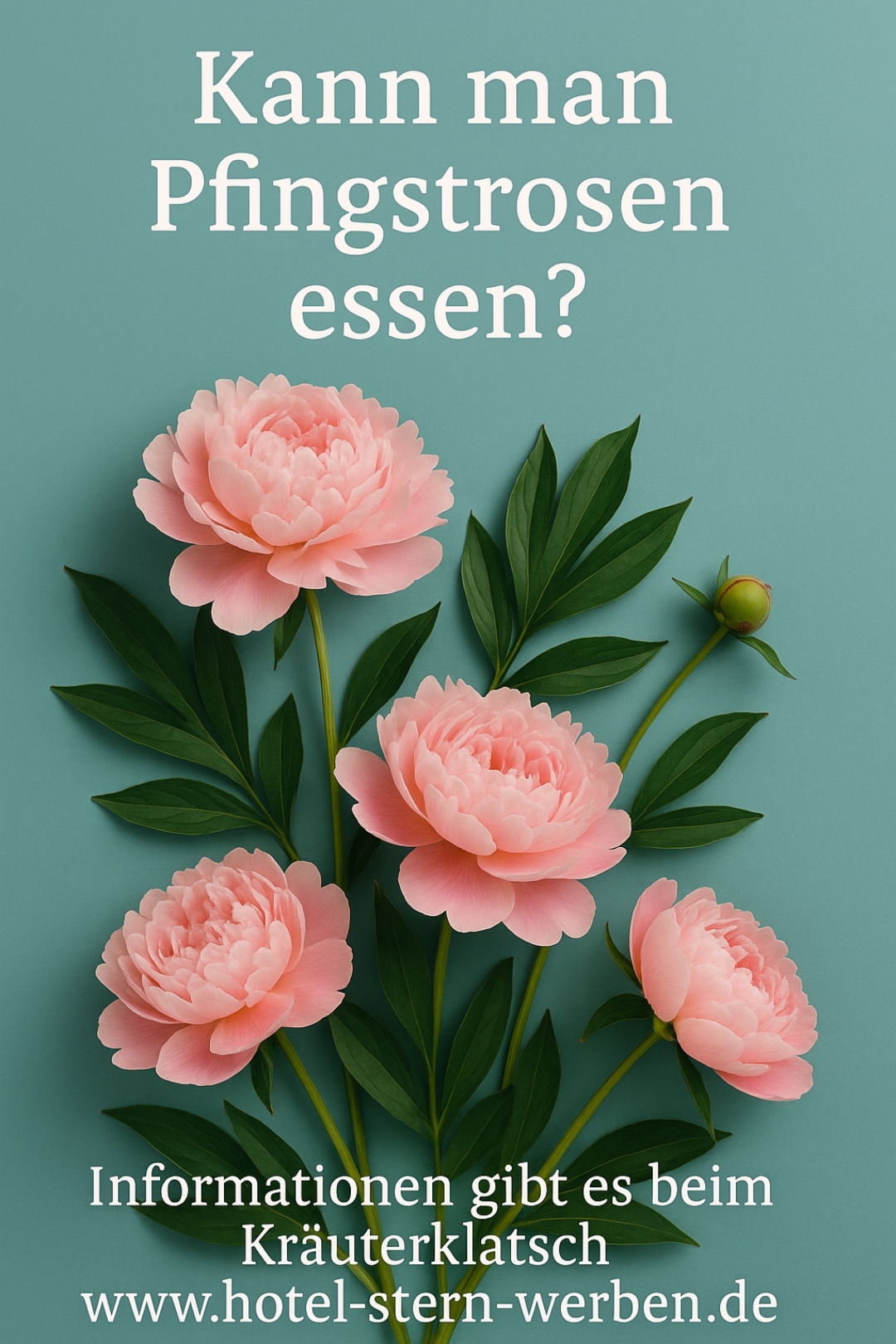 Lust auf Geheimnisse der Pfingstrosen?