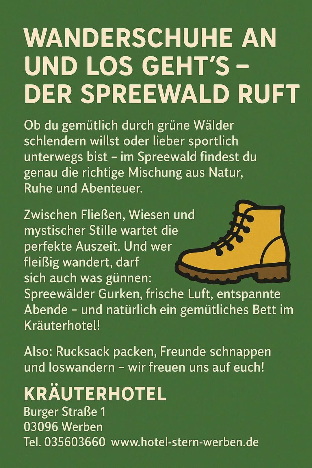 Wandern im Spreewald 