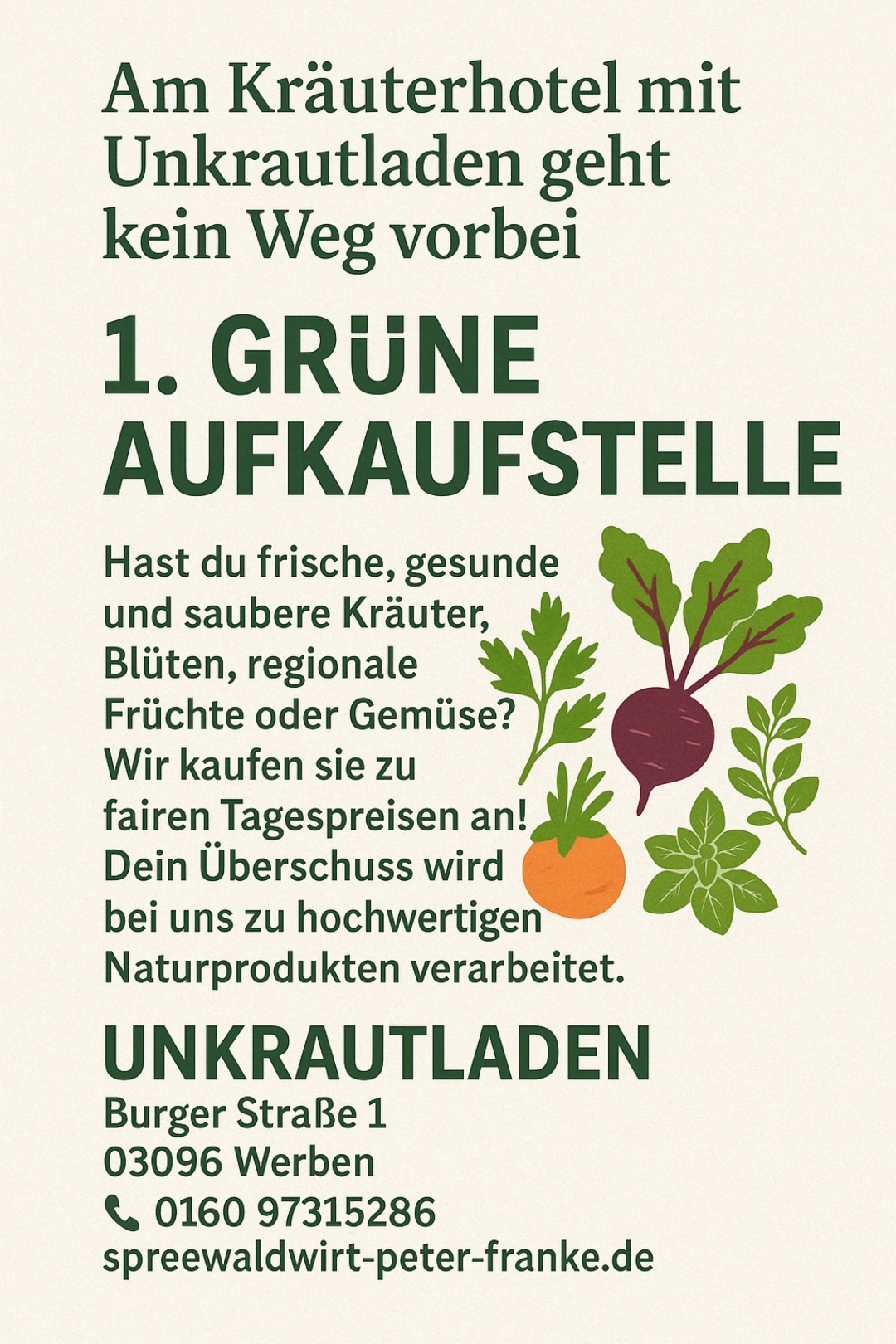 Einmalig im Spreewald!