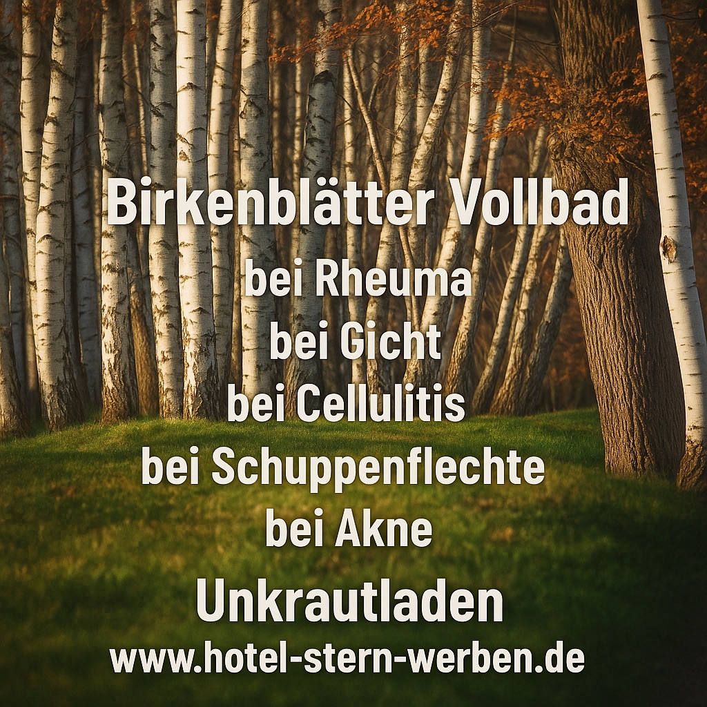 Entdecken Sie die Birke im Unkrautladen!