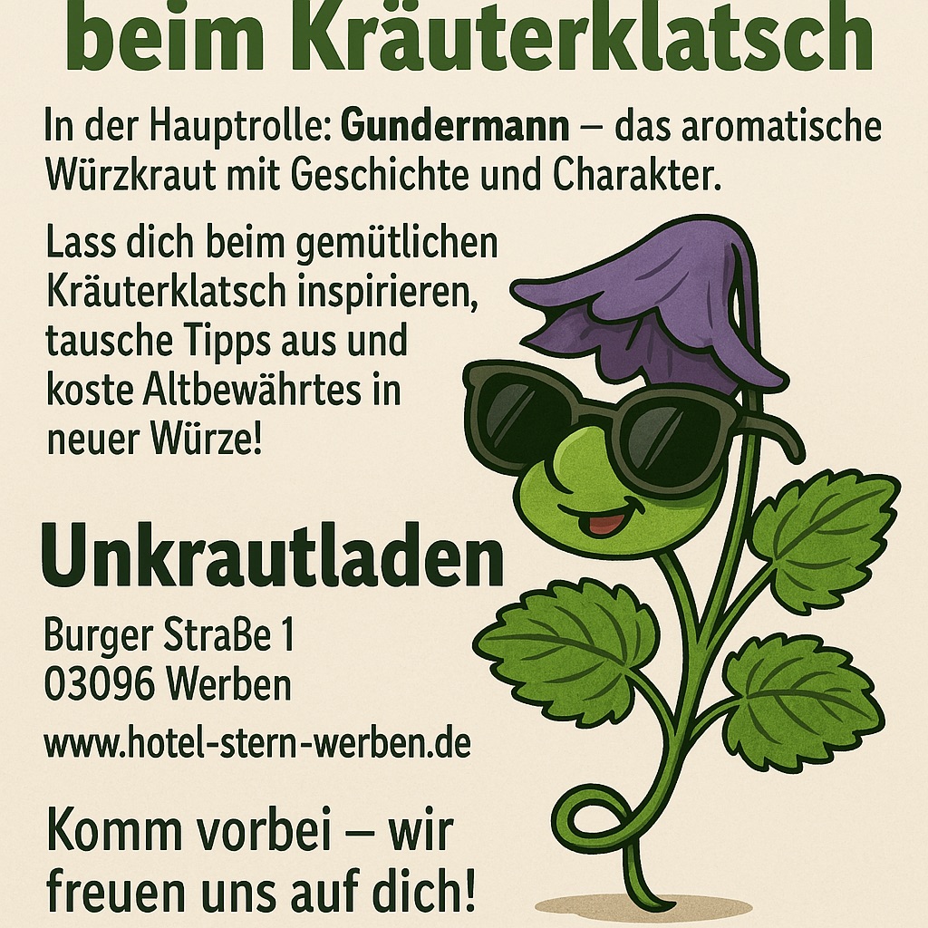 Gundermann Ihre Entdeckung beim Kräuterklatsch 