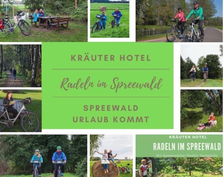 Die größte Radler-Tankstelle im Spreewald – Das Kräuterhotel Stern Werben!
