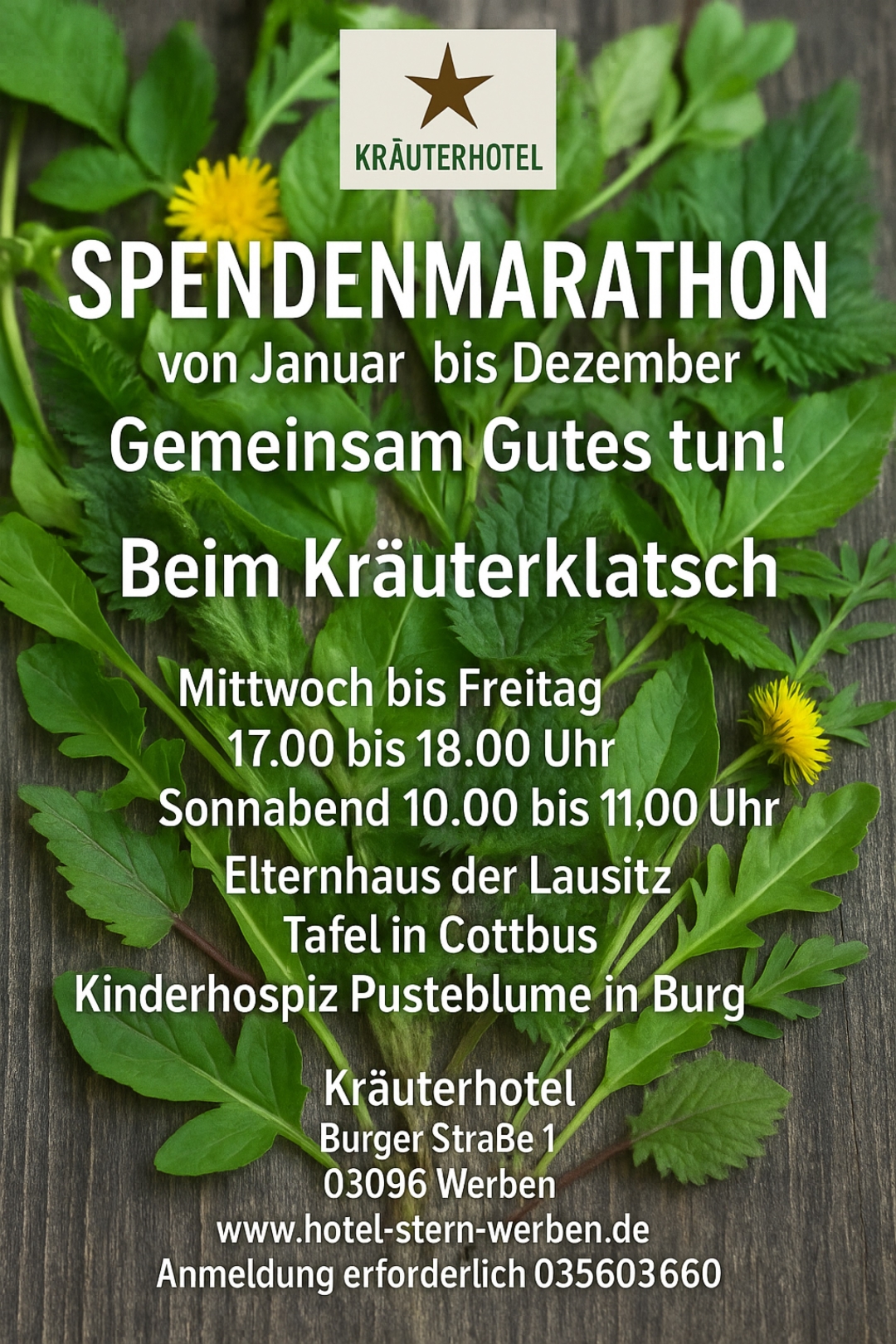 Auf zum Kräuterklatsch 