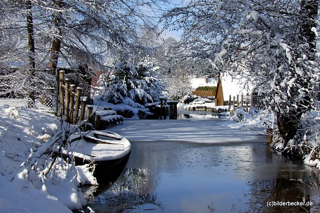 Wintermärchen Spreewald